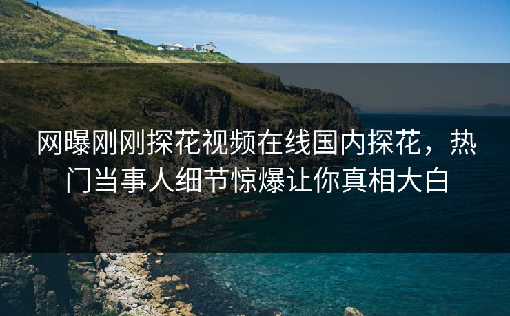 网曝刚刚探花视频在线国内探花，热门当事人细节惊爆让你真相大白